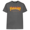 Thrasher Flame T-shirt Charcoal 1 Thrasher Flame T-shirt Charcoal -Outdoor-Ausrüstungsgeschäft 1248FrontWeb