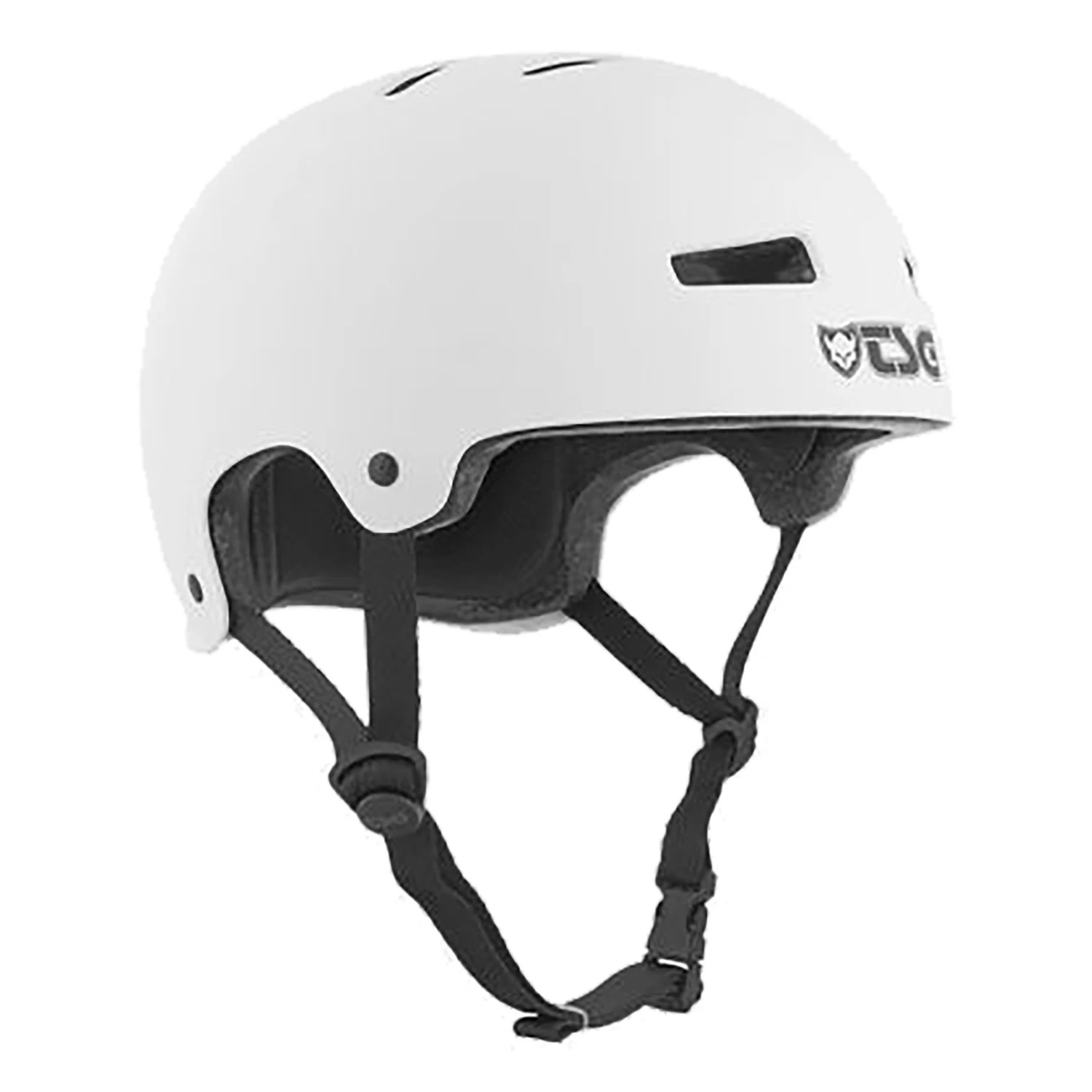 TSG Evolution Helm Satin White 3 TSG Evolution Helm Satin White