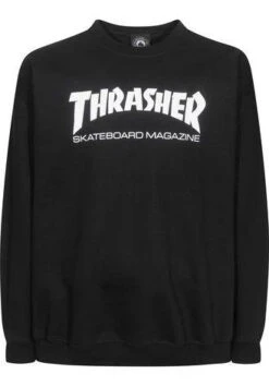 Thrasher Skate-Mag Crew Black