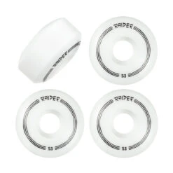 Raider 54mm/100A Wheelset White