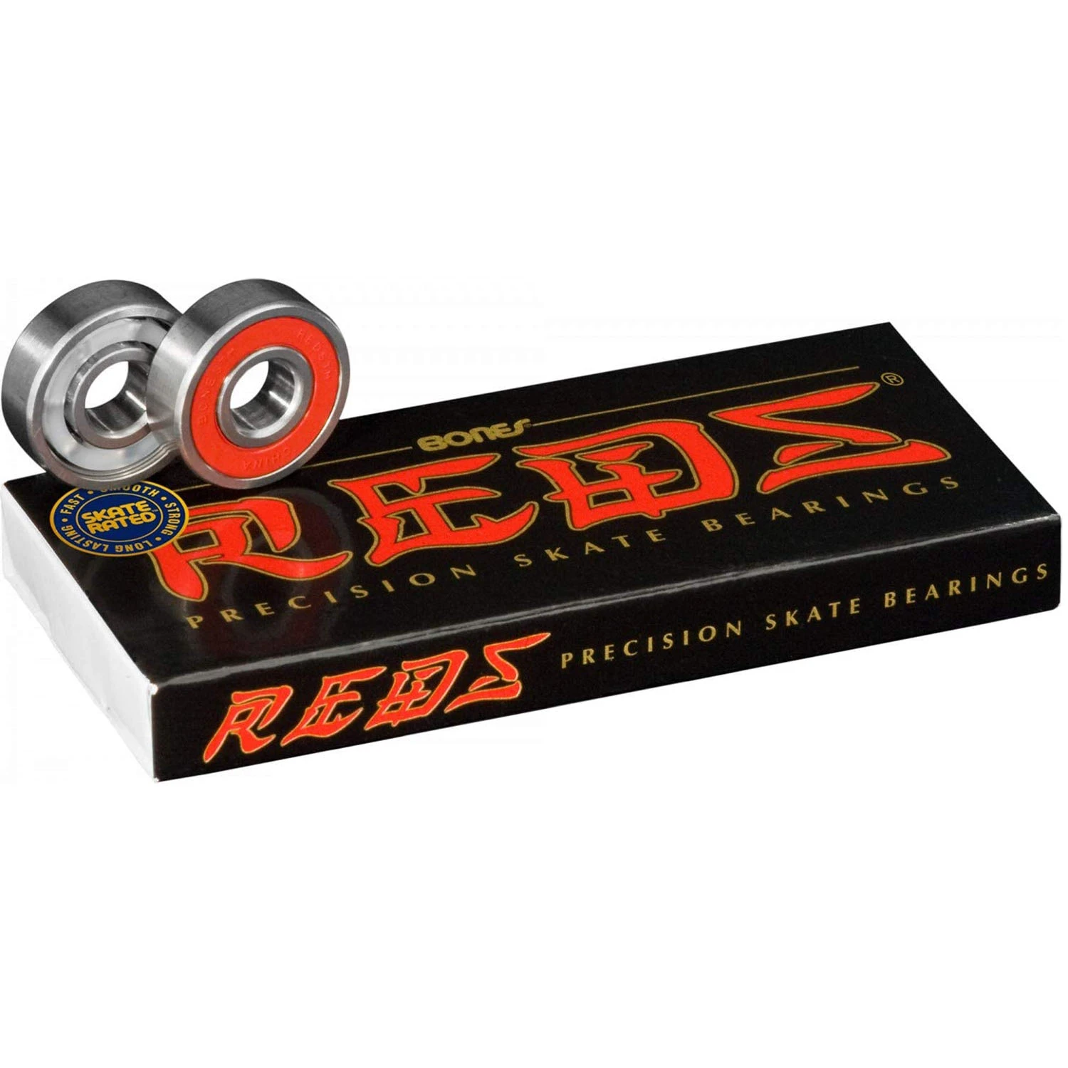 Bones Bearings Reds Kugellagerset 8pcs 2 Bones Bearings Reds Kugellagerset 8pcs