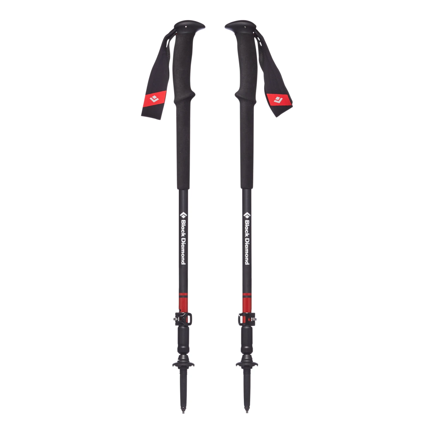 Black Diamond Trail Pro Trek Poles Fire Red 4 Black Diamond Trail Pro Trek Poles Fire Red – Bild 2