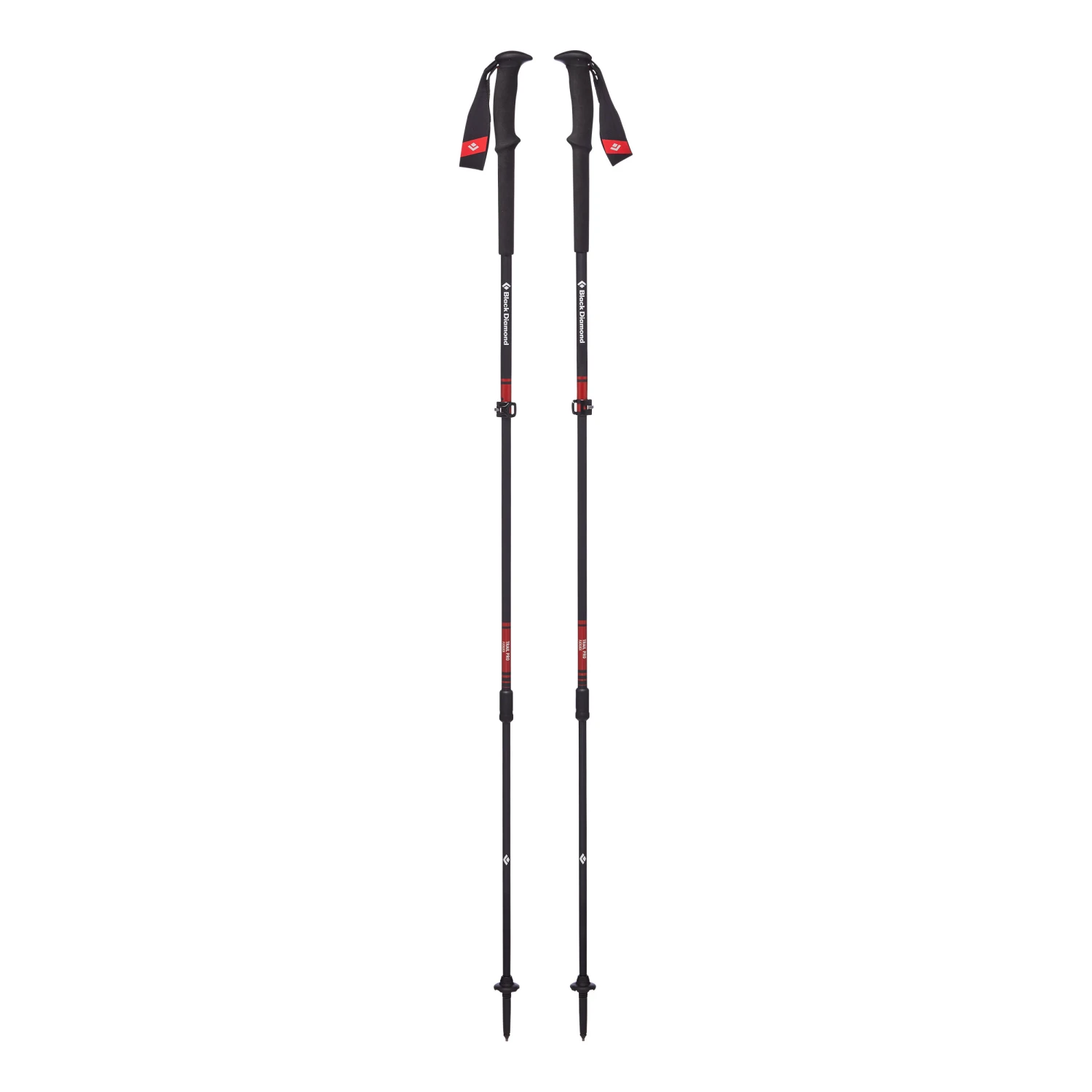 Black Diamond Trail Pro Trek Poles Fire Red 3 Black Diamond Trail Pro Trek Poles Fire Red