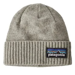Patagonia Brodeo Beanie P-6 Logo Drifter Grey