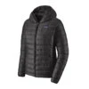 Patagonia W‘s Down Sweater Hoody Black -Outdoor-Ausrüstungsgeschäft 3866Web