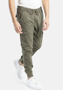 Reell Reflex Rib Cargo Long Pant Olive