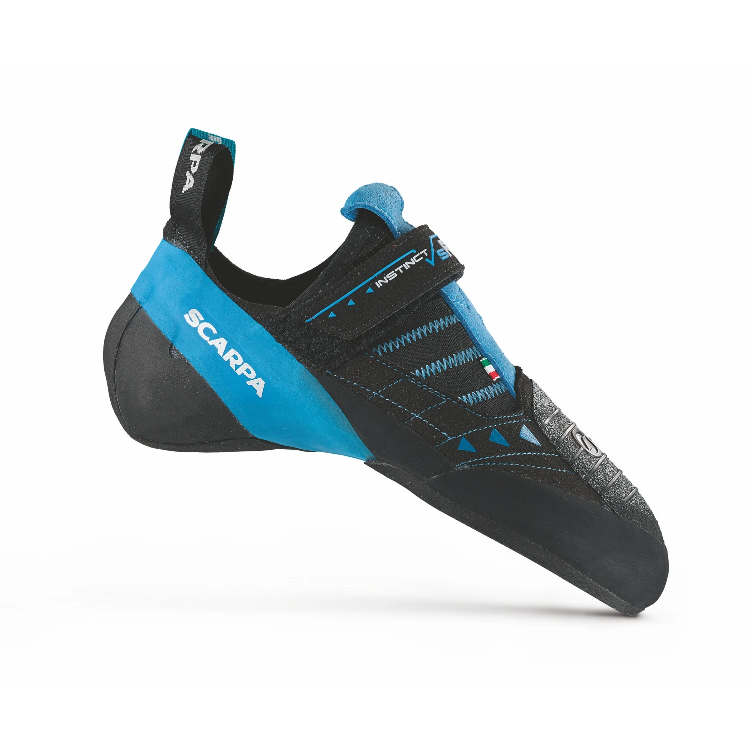 Scarpa Instinct VSR Kletterschuh Black/azure 3 Scarpa Instinct VSR Kletterschuh Black/azure