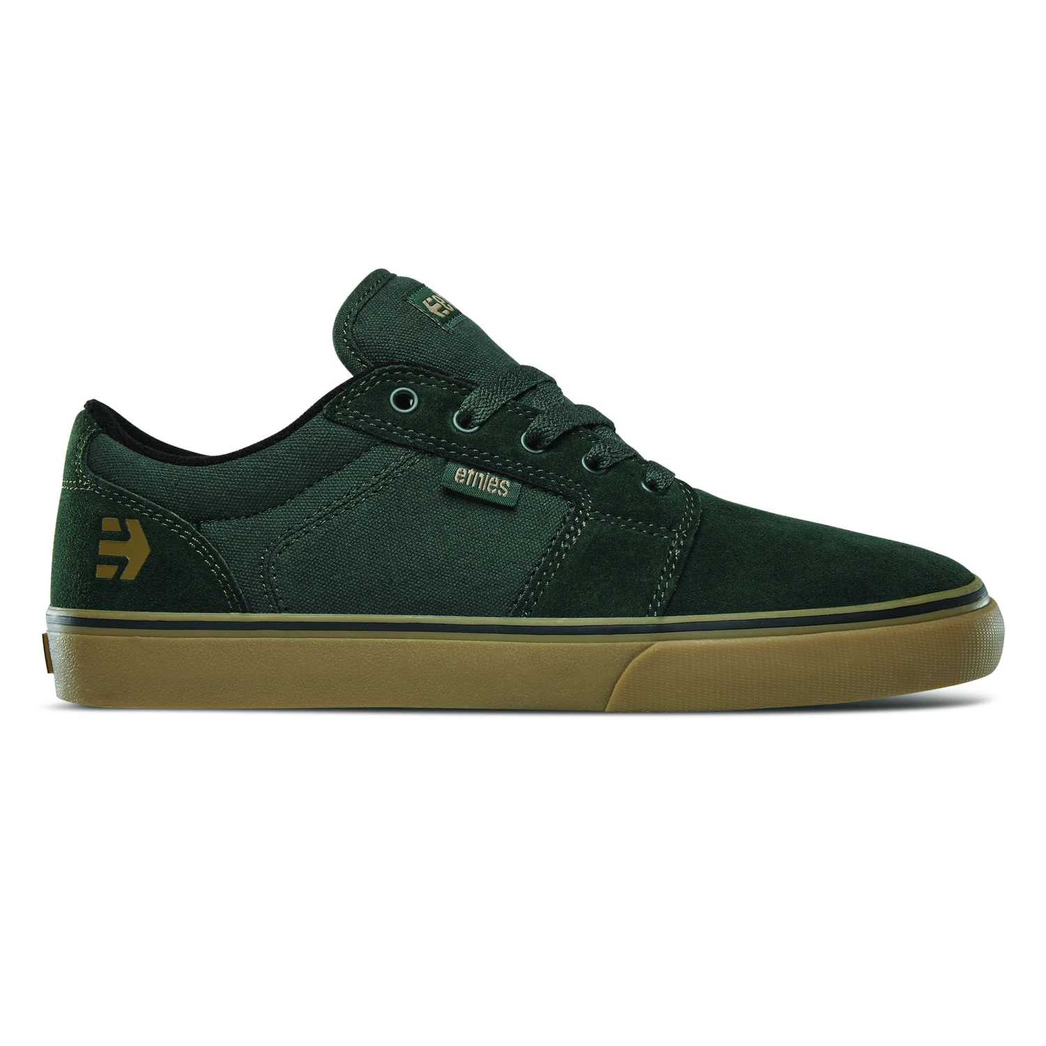 Etnies Barge LS Skateshoe Green/gum 3 Etnies Barge LS Skateshoe Green/gum