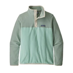 Patagonia W's Micro D Snap-TPullover Gypsum Green