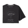 Patagonia Live Simply Midleaf Crisis Organic T-Shirt Black -Outdoor-Ausrüstungsgeschäft 4794Web