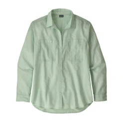 Patagonia W's LW A/C Buttondown Shirt Gypsum Green -Outdoor-Ausrüstungsgeschäft 4825Web3
