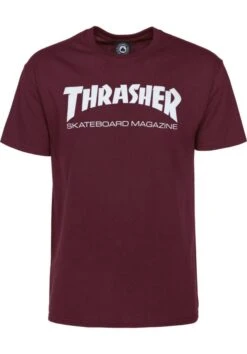 Thrasher Skate-Mag T-shirt Maroon