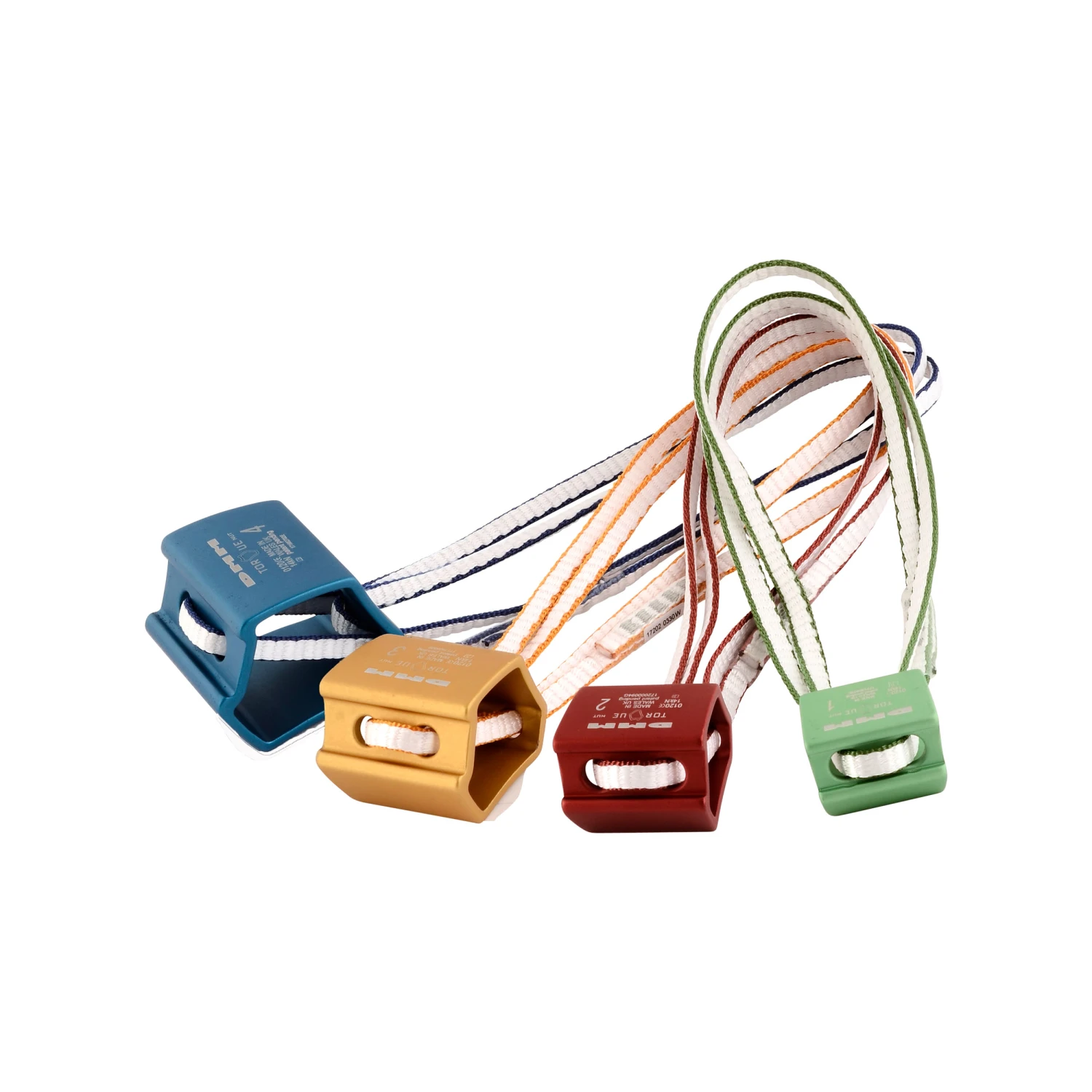 DMM Torque Nut Set 1-4 Klemmkeile 4er-Set 3 DMM Torque Nut Set 1-4 Klemmkeile 4er-Set