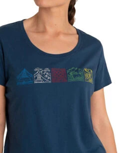 Sherpa WMS Lungta Tee Neelo Blue -Outdoor-Ausrüstungsgeschäft 5196Web2