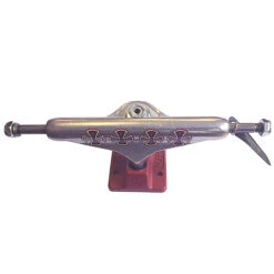 Independent Truck 144 Stage 11 Hollow Lopez Crosses Silver-burgundy