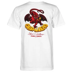 Powell-Peralta Cab-Dragon-II SS T-shirt White
