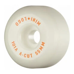 Mini Logo A-Cut 55mm/101A Wheelset White