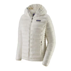 Patagonia W‘s Down Sweater Hoody Birch White