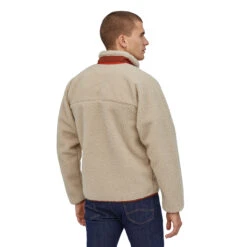 Patagonia M‘s Classic Retro-X Jacket Natural With Barn Red -Outdoor-Ausrüstungsgeschäft 5489Web3