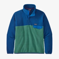Patagonia M‘s Lightweight Synchilla Snap-T Pullover EU FitEelgrass Green