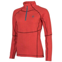 Ternua W's Momhil Zipneck Fleecetop Bittersweet