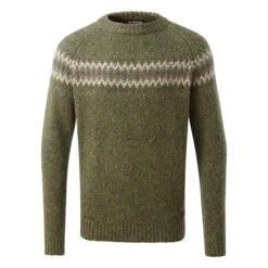 Sherpa Dumji Crew Sweater Gokarna Green