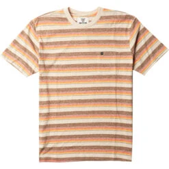 Vissla Trout SS PKT Tee T-Shirt Java Heather