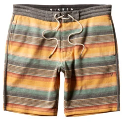 Vissla Joy Ride 18,5&quot; Sofa Surfer Walkshorts Kurze Hosegolden Hour Heather