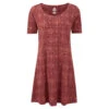 Sherpa WMS Kira Swing Dress Sommerkleid Red Clay -Outdoor-Ausrüstungsgeschäft 6044Web