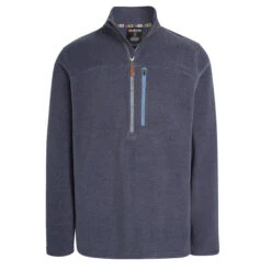 Sherpa Rolpa Zip Tee Zip-Fleece-Hemd Neelo Blue