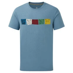 Sherpa Tarcho Tee T-Shirt Slate Blue