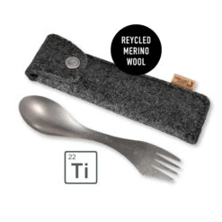 Light My Fire Spork Kit Titanium Essbesteck