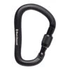 Black Diamond Rocklock Screwgate Karabiner Black