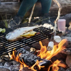 Light My Fire Grandpa's FireFork BIO Grillgabel 2-pack Mustyyellow/hazyblue -Outdoor-Ausrüstungsgeschäft 6126Web1