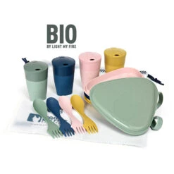 Light My Fire Eat´n Drink Kit BIO 4 People Nature Essgeschirrkombination 13pcs Nature