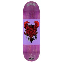 Welcome Menagerie Baculus 2.0 9,0&quot; Skateboard Purple-stain