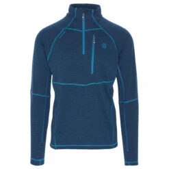 Ternua Momhil Zipneck Fleecetop Blue Wing
