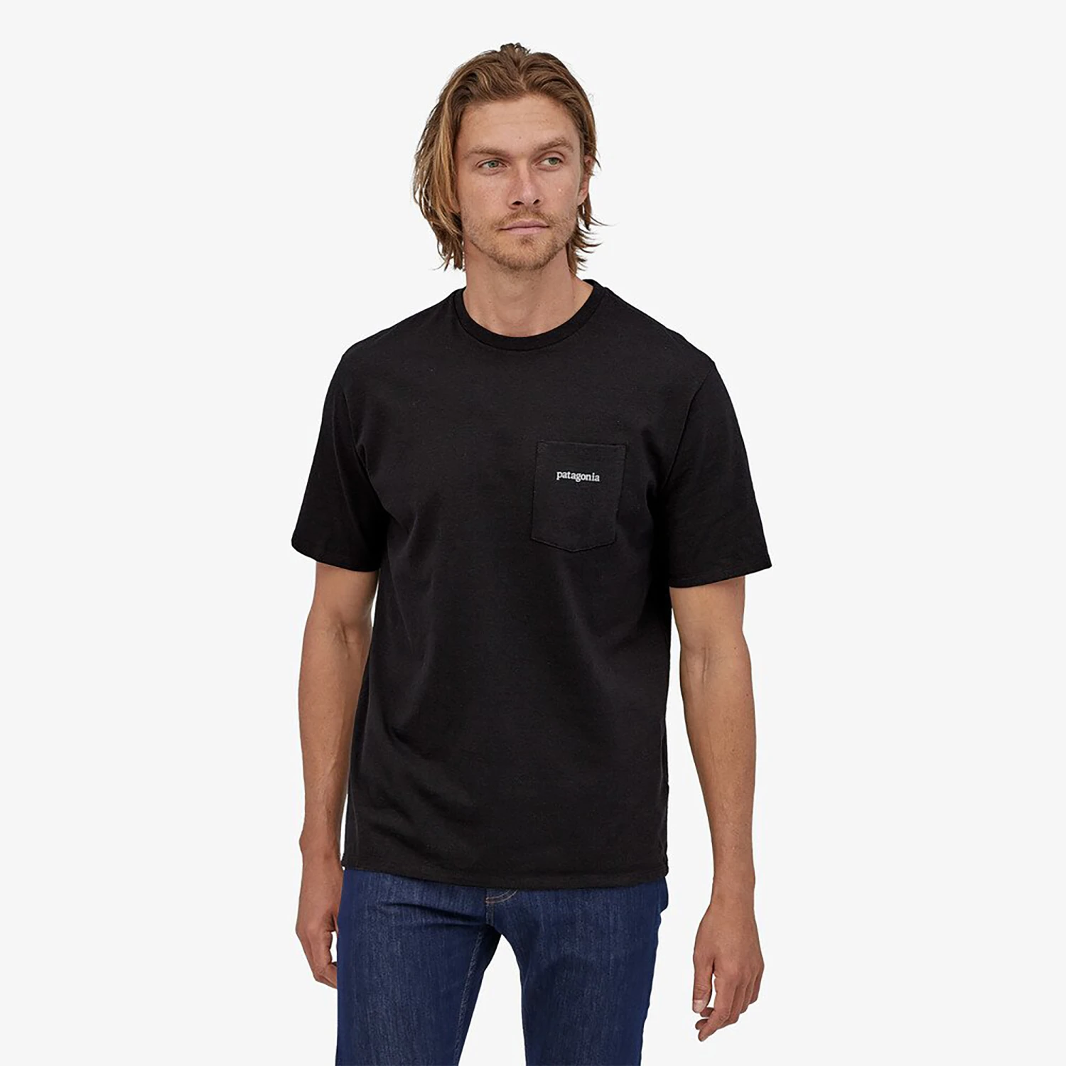 Patagonia M's Lime Logo Ridge Pocket Responsibili-Tee T-Shirt 4 Patagonia M's Lime Logo Ridge Pocket Responsibili-Tee T-Shirt – Bild 2