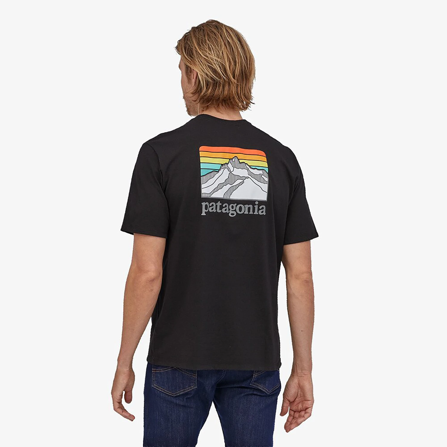 Patagonia M's Lime Logo Ridge Pocket Responsibili-Tee T-Shirt 5 Patagonia M's Lime Logo Ridge Pocket Responsibili-Tee T-Shirt – Bild 3