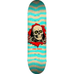 Powell-Peralta Ripper 8.25&quot; Skateboard Deck Dyed Turquoise