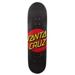 Santa Cruz Classic Dot 8,25&quot; Skasteboarddeck Black
