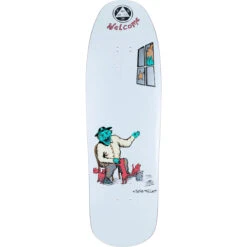 Welcome Chris Miller Bird Feeder On Gaia 9,6&quot; White