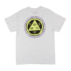 Welcome Latin Talisman T-Shirt Ash Lime
