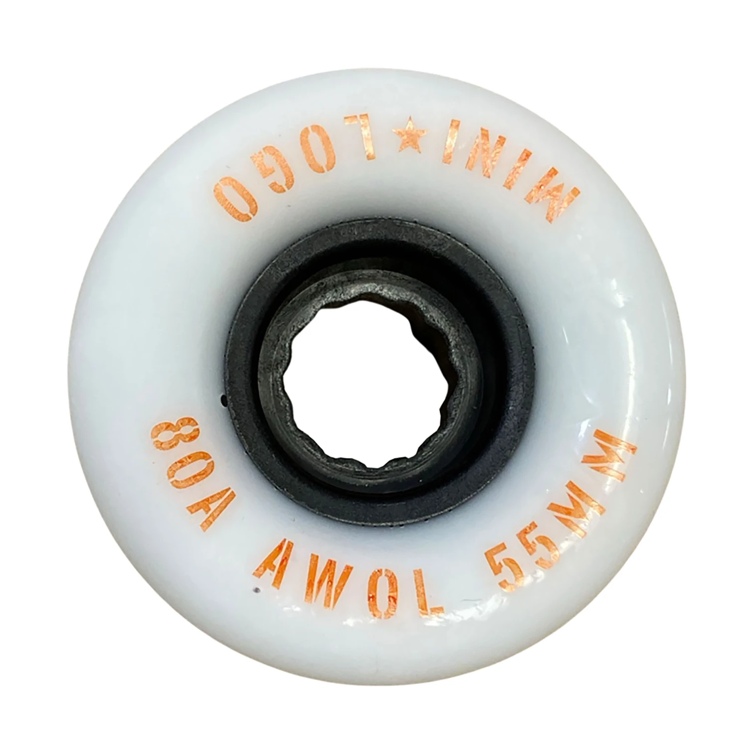 Mini Logo A.W.O.LA-Cut II 55mm/80A Wheelset White 3 Mini Logo A.W.O.LA-Cut II 55mm/80A Wheelset White