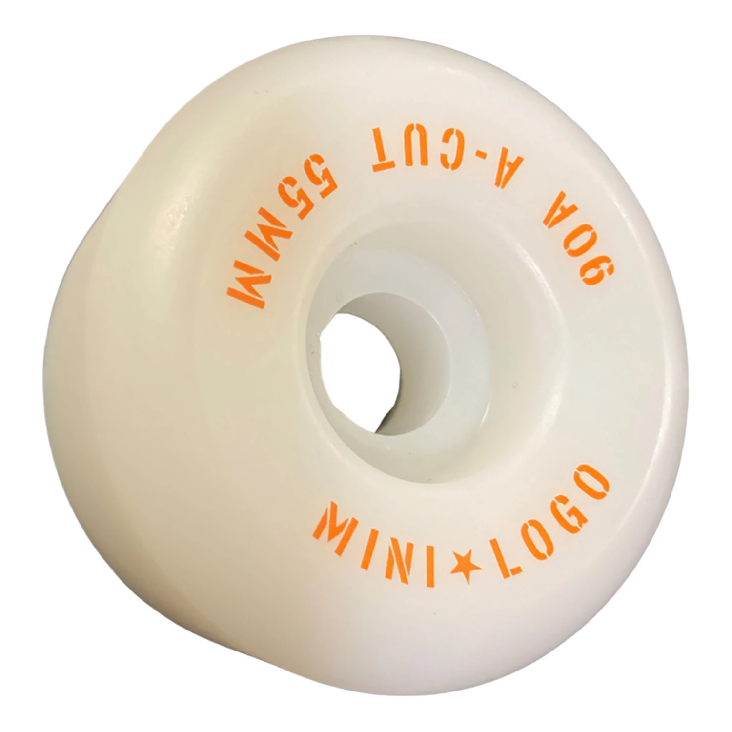 Mini Logo A-Cut #3Hybrids 55mm/90A Wheelset White 3 Mini Logo A-Cut #3Hybrids 55mm/90A Wheelset White