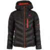 Ternua Serac WMS Downjacket Black/orange -Outdoor-Ausrüstungsgeschäft 6589Web