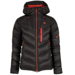 Ternua Serac WMS Downjacket Black/orange