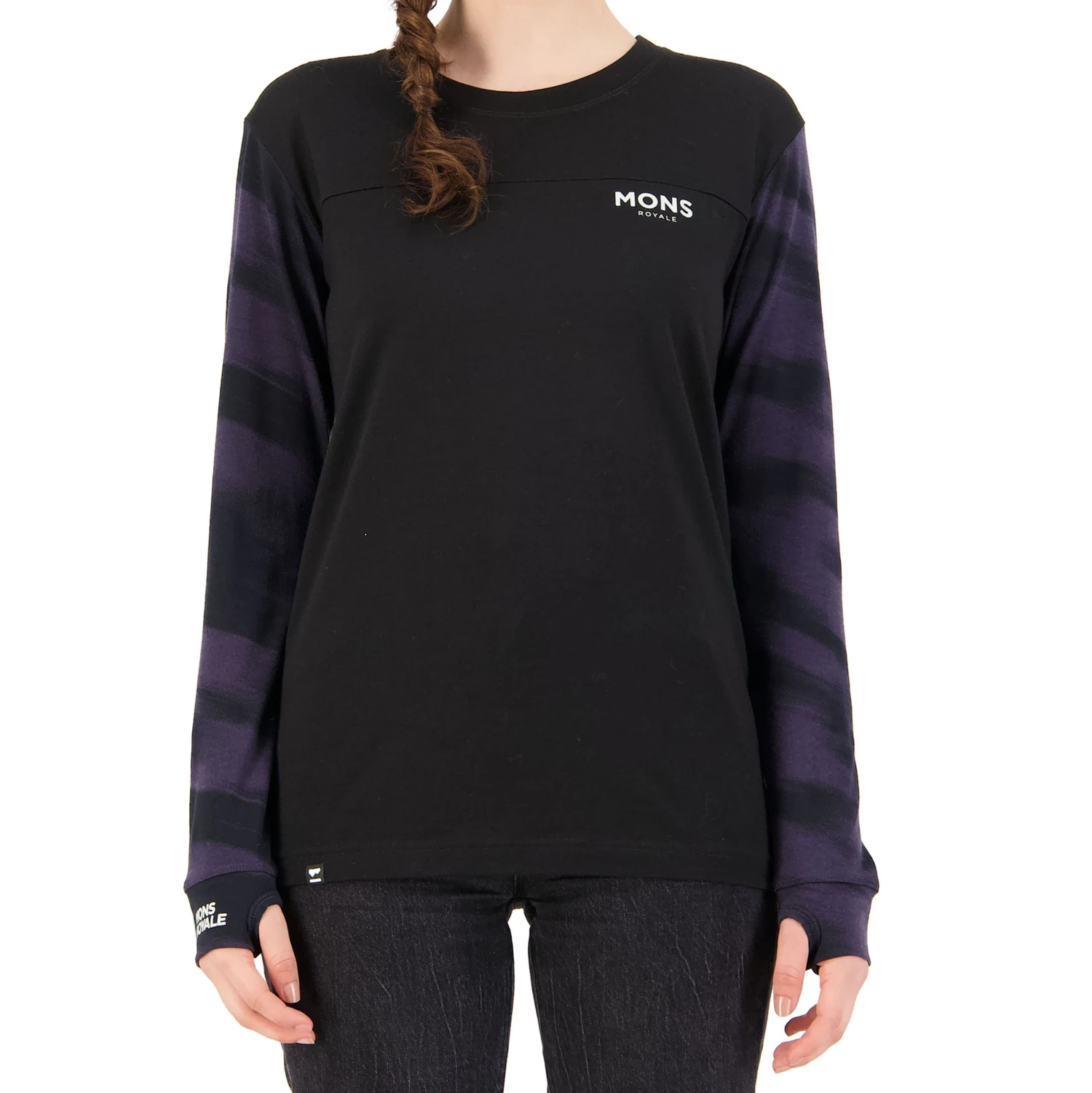 Mons Royale Womens Yotei BF Tech Black/motion 3 Mons Royale Womens Yotei BF Tech Black/motion