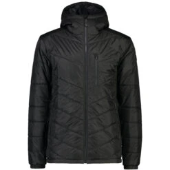 Mons Royale Nordkette Insulation Hooded Jacket Black
