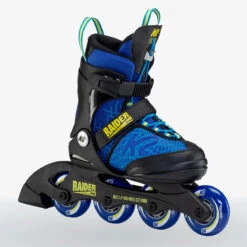K2 Raider Pro Youth Inline Skate Blue/yellow